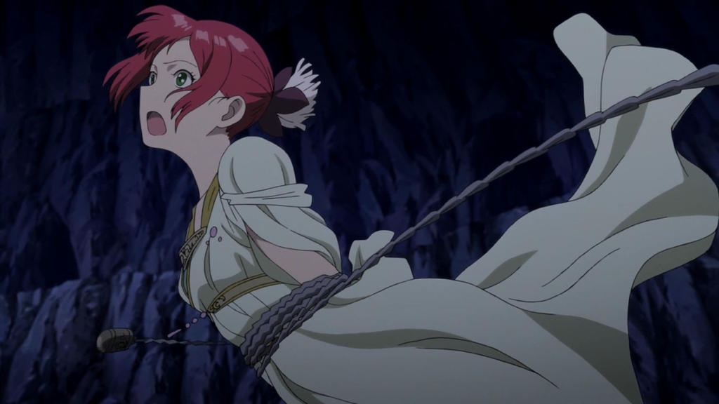 anime men tied up - hardcore hottie alyssa bounty lady d here for the party