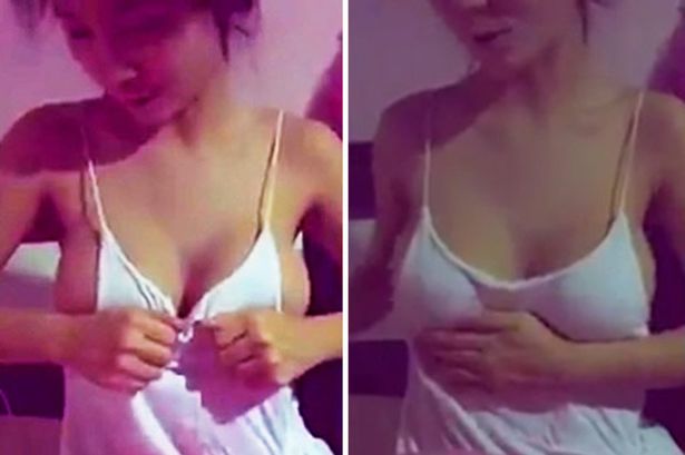 Best of Fake boobs tube