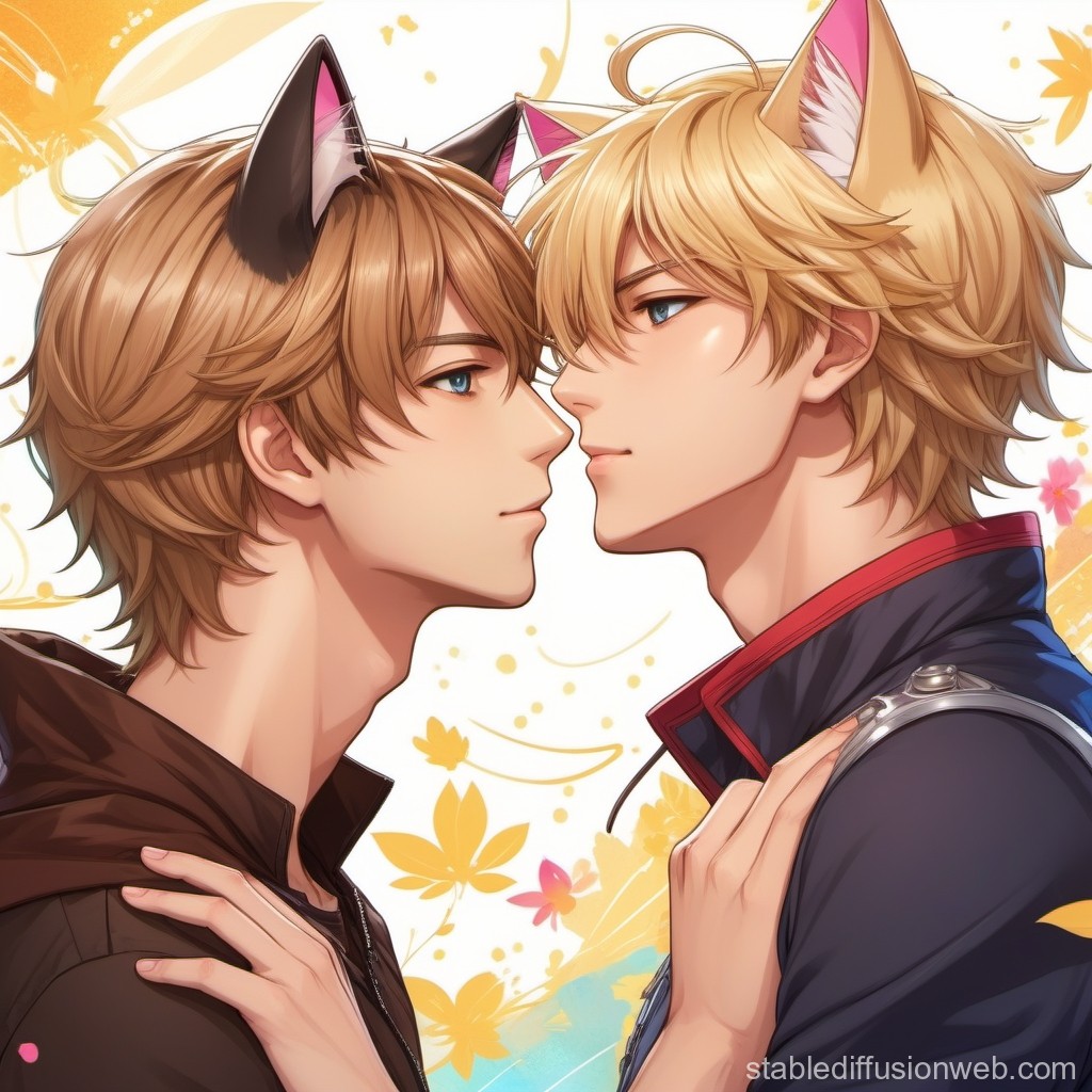 brian merrilees recommends anime men kissing bruce paver add anime men kissing photo