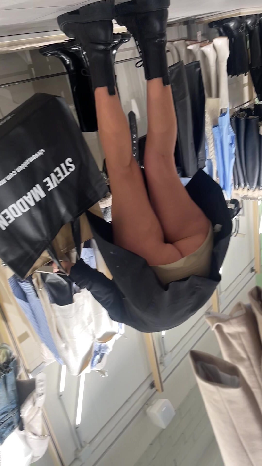Best of Bend over upskirts