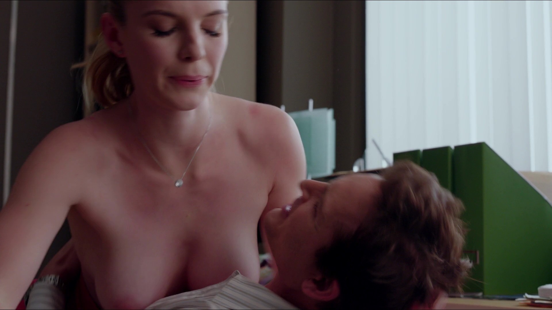 betty gilpin nude - redd adaire sun dress no panties