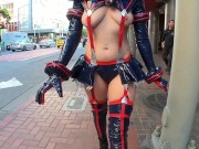 cosplay nip slip domme addiction cosplay nip slip