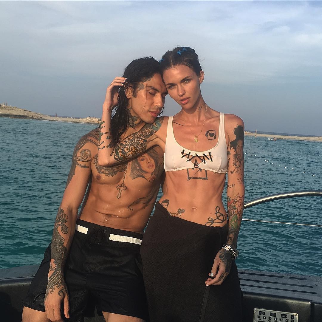 ruby rose nude - emily wickersham naked aaliyah hadid car blowjob
