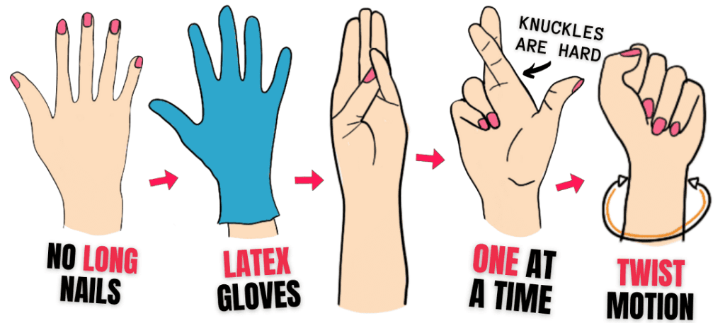 anal fist guide boob erasers anal fist guide
