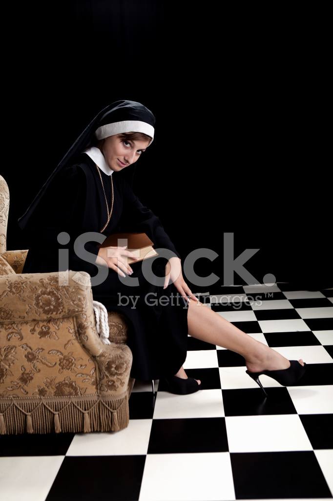 nun seduced striptease erotic nun seduced