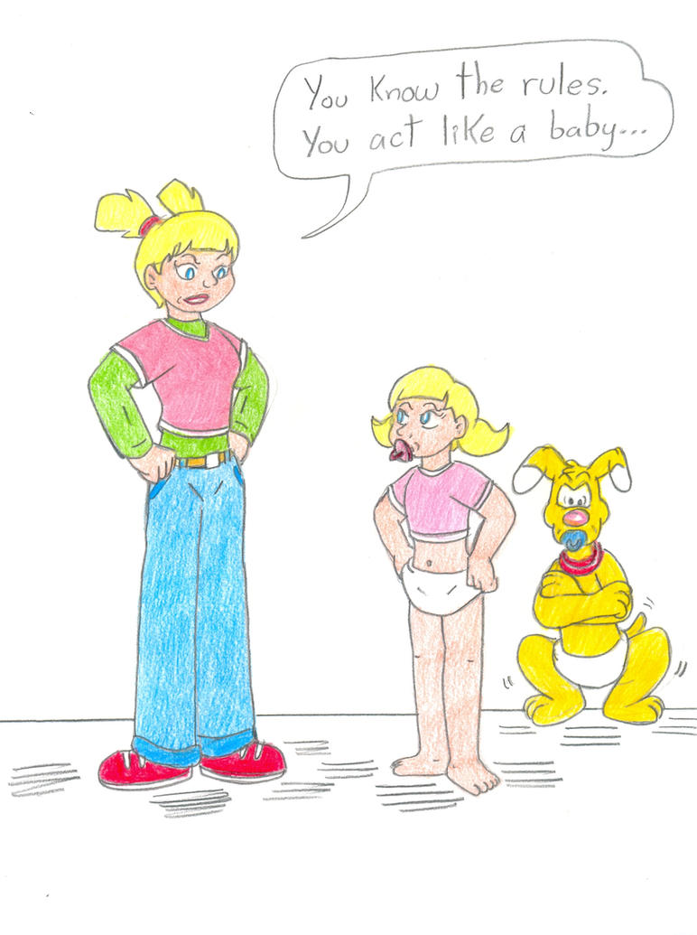 janira wolfe diaper - lady sextacy small and perky tits