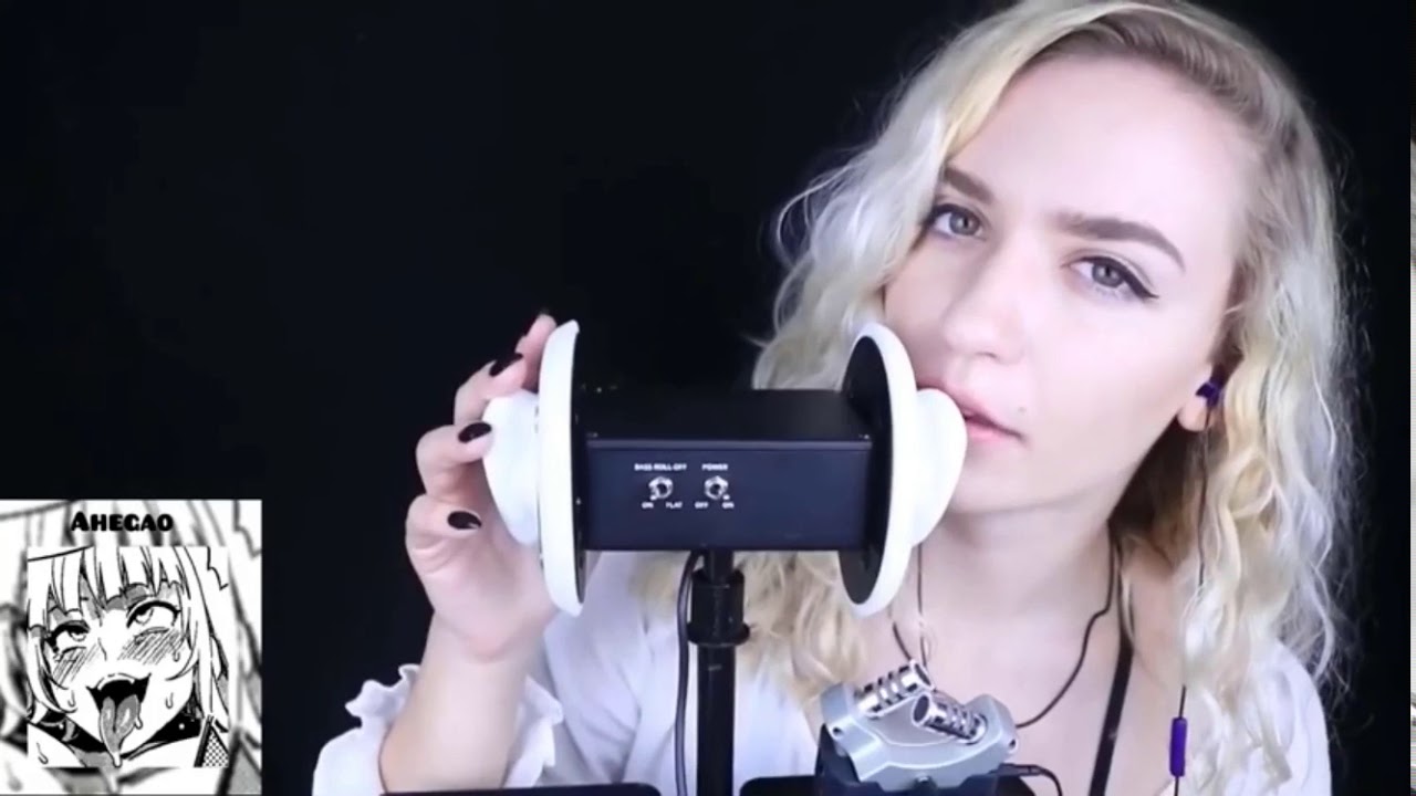 roseasmr leaked - black on white pegging mama loves pussy